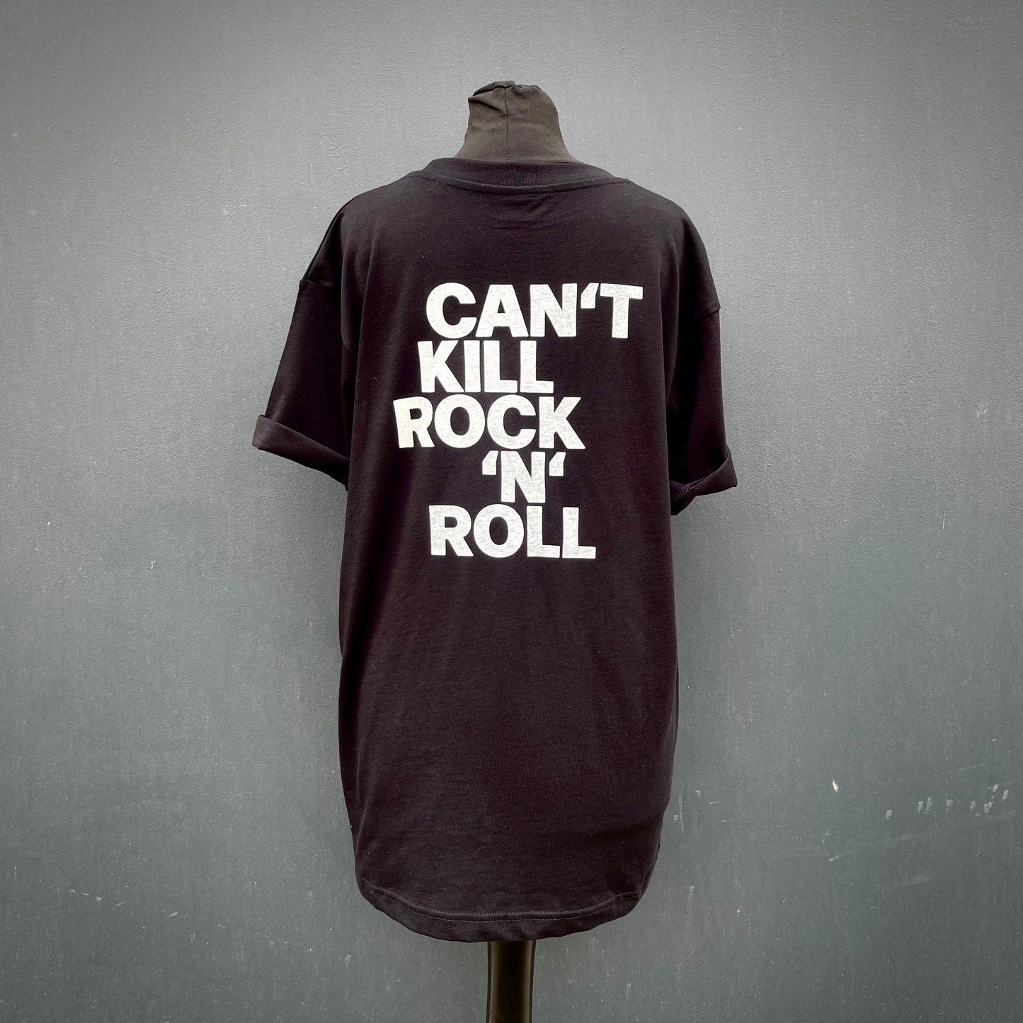 "Can't Kill Rock'N'Roll" T-Shirt (Black)